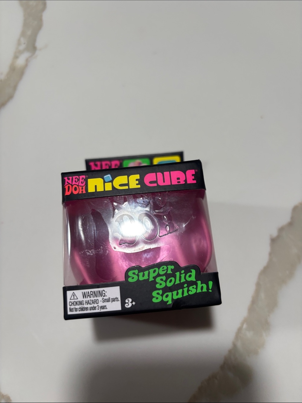 Nice Cube Super Solid Squish! - Pink